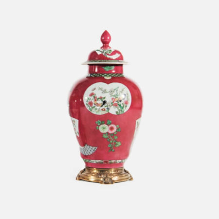 Red Samson Vase