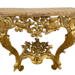Vergoldete Louis XV Konsole