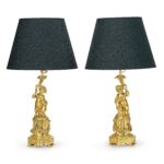 Paar Tischlampen