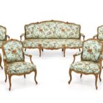 Seltene respräsentative Salonsitzgruppe