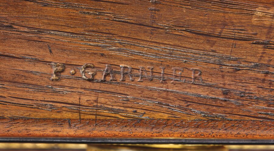 Schlagstempel P. Garnier