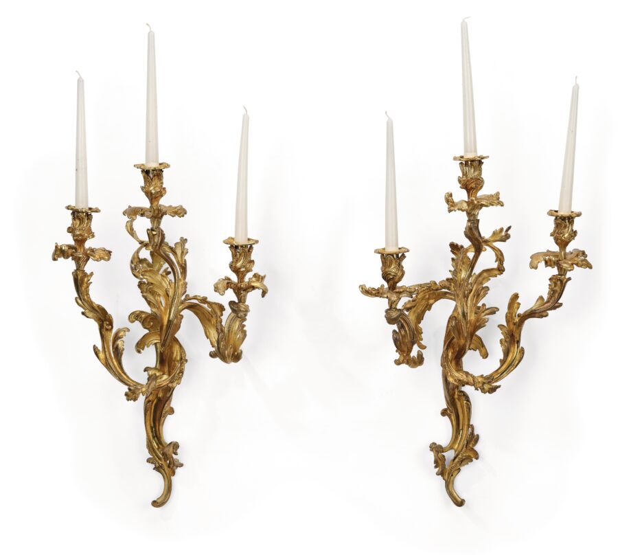 A Pair of Large Appliques