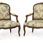 Paar breite Fauteuils