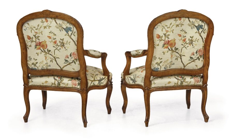 A Pair of Wide Armchairs - Image 2